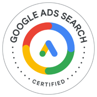 Badge della certificazione Google Ads Search di Salvatore Palumbo
