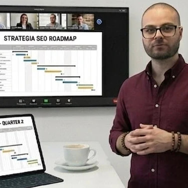 Palumbo salvatore - SEO Specialist a Napoli che mostra una Roadmap SEO